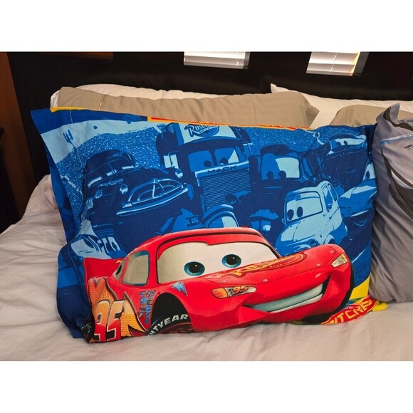 DISNEY PIXAR CARS CARS 3 SET OF 2 PILLOWCASES BEDDING LINENS CHILDREN YOUTH - Picture 5 of 12